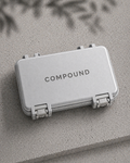 Compound Premium Hardshell Case — 26-vial precision storage