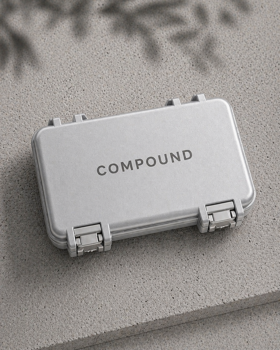 Compound Premium Hardshell Case — 26-vial precision storage